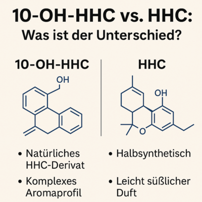 10 OH HHC vs HHC