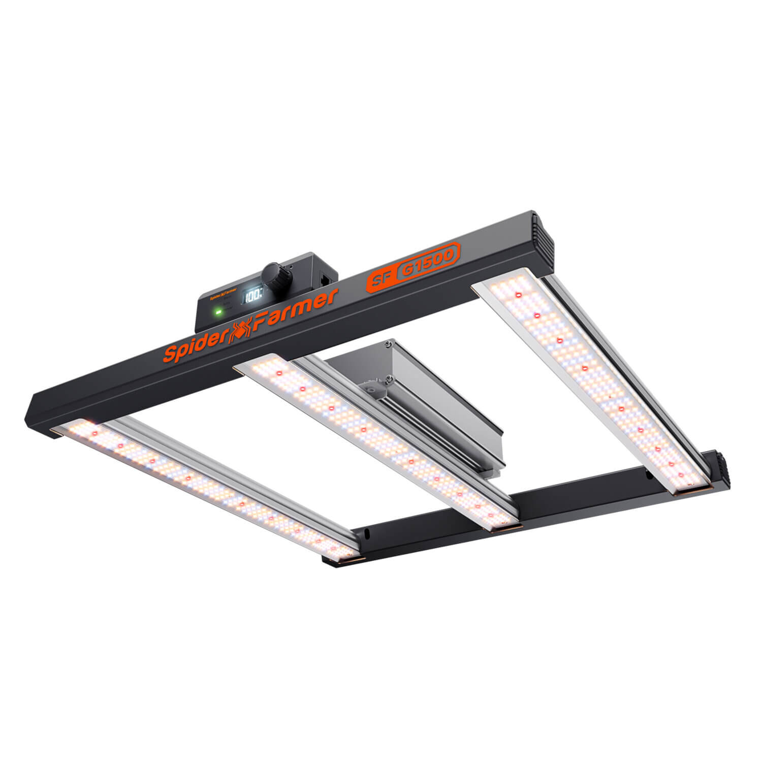 Spider Farmer® G1500 150W WiFi & Bluetooth App-Controlled LED Grow Light Full Spectrum