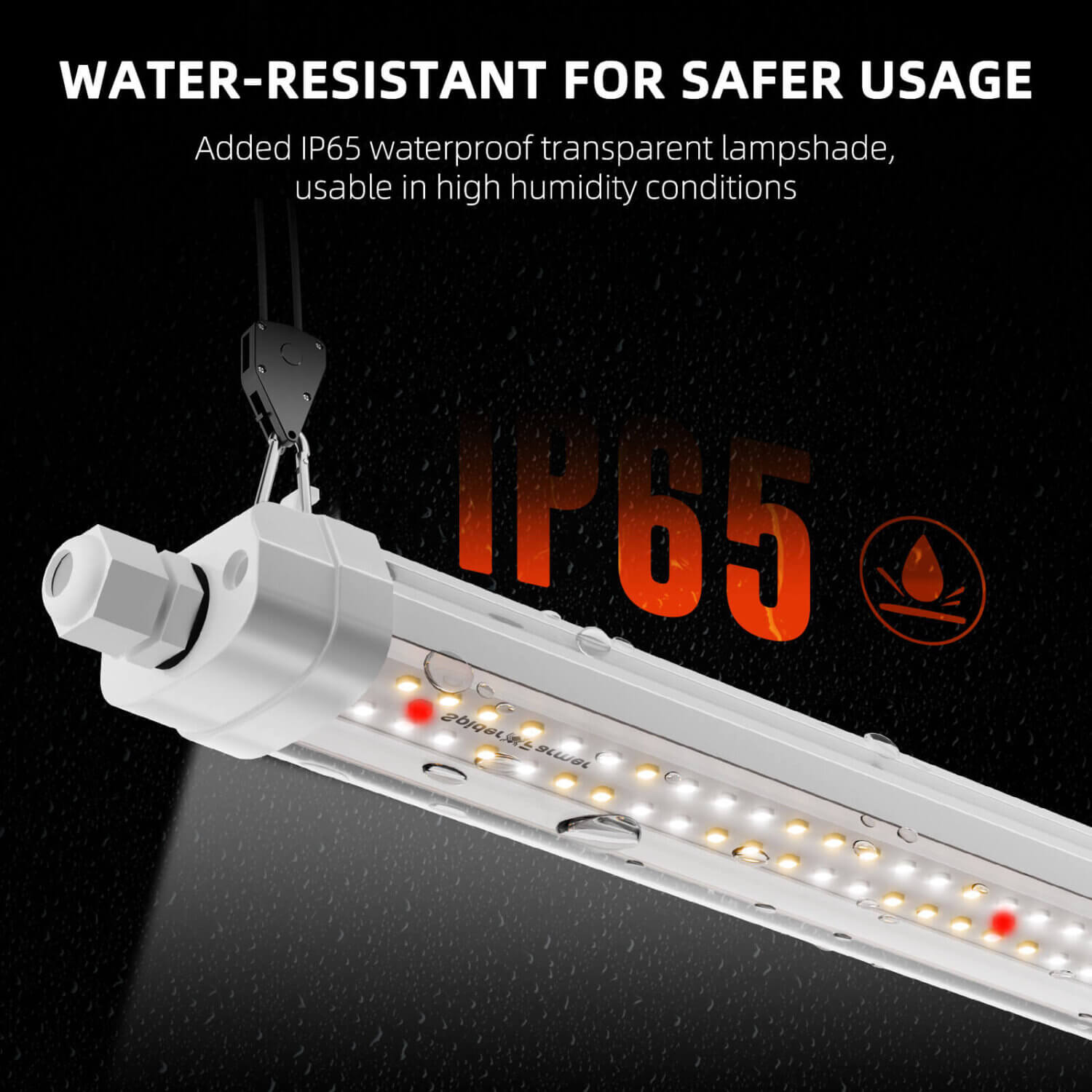 Glow80 – 80W Vollspektrum Wasserdichte LED-Grow-Lichtleisten (110 cm), 2er-Set – Bild 6