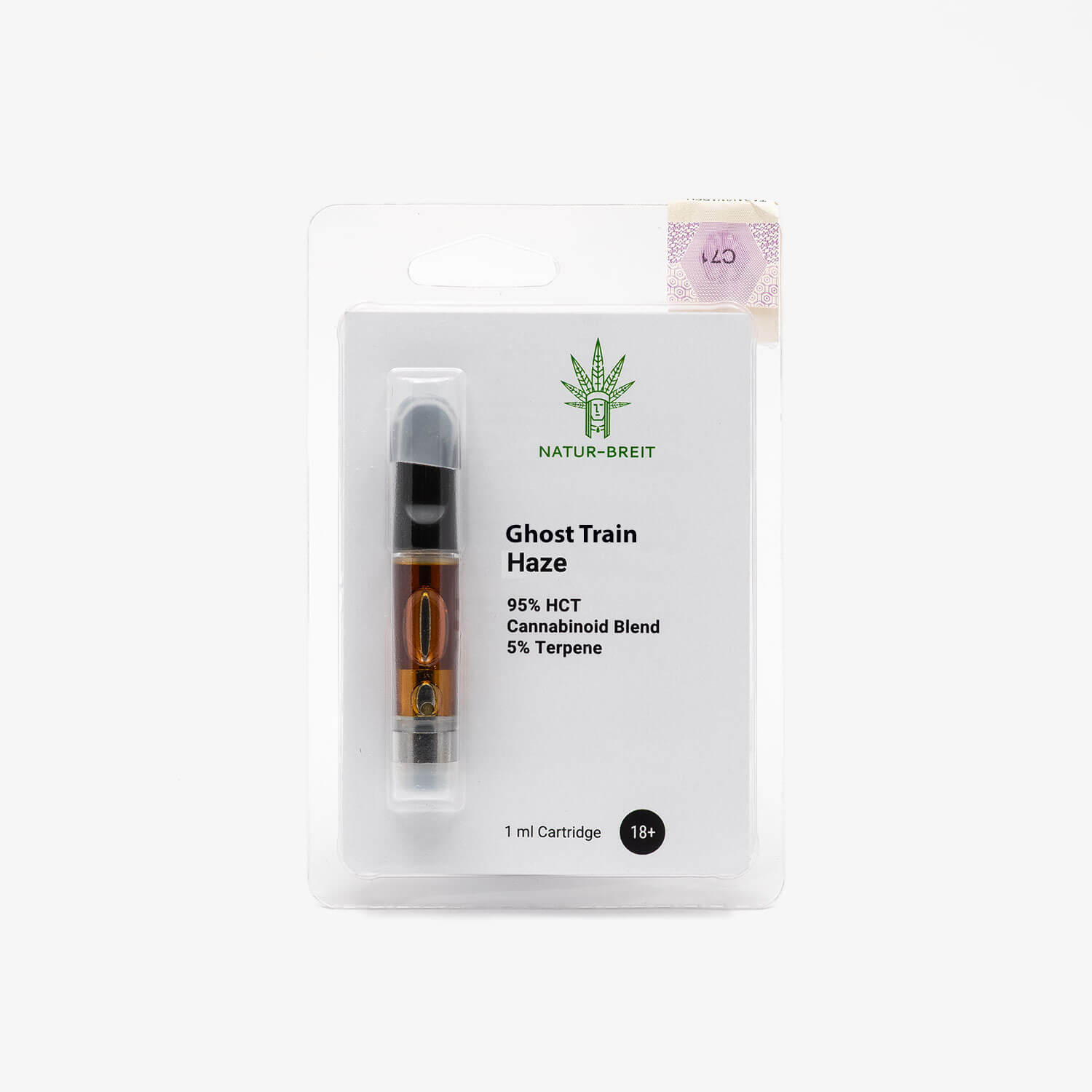 HCT Vape Cartridge 1ml Ghost Train Haze