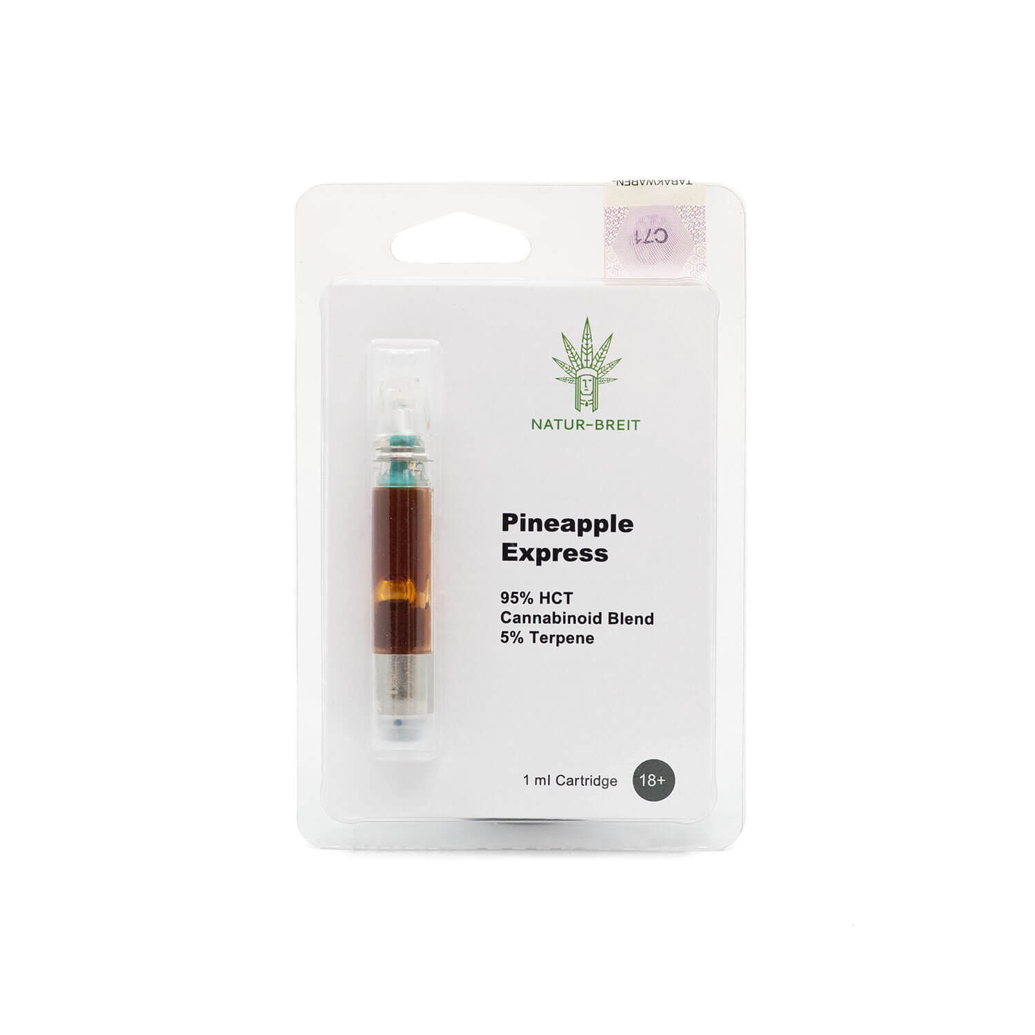 HCT Vape Cartridge 1ml Pineapple Express – Bild 2