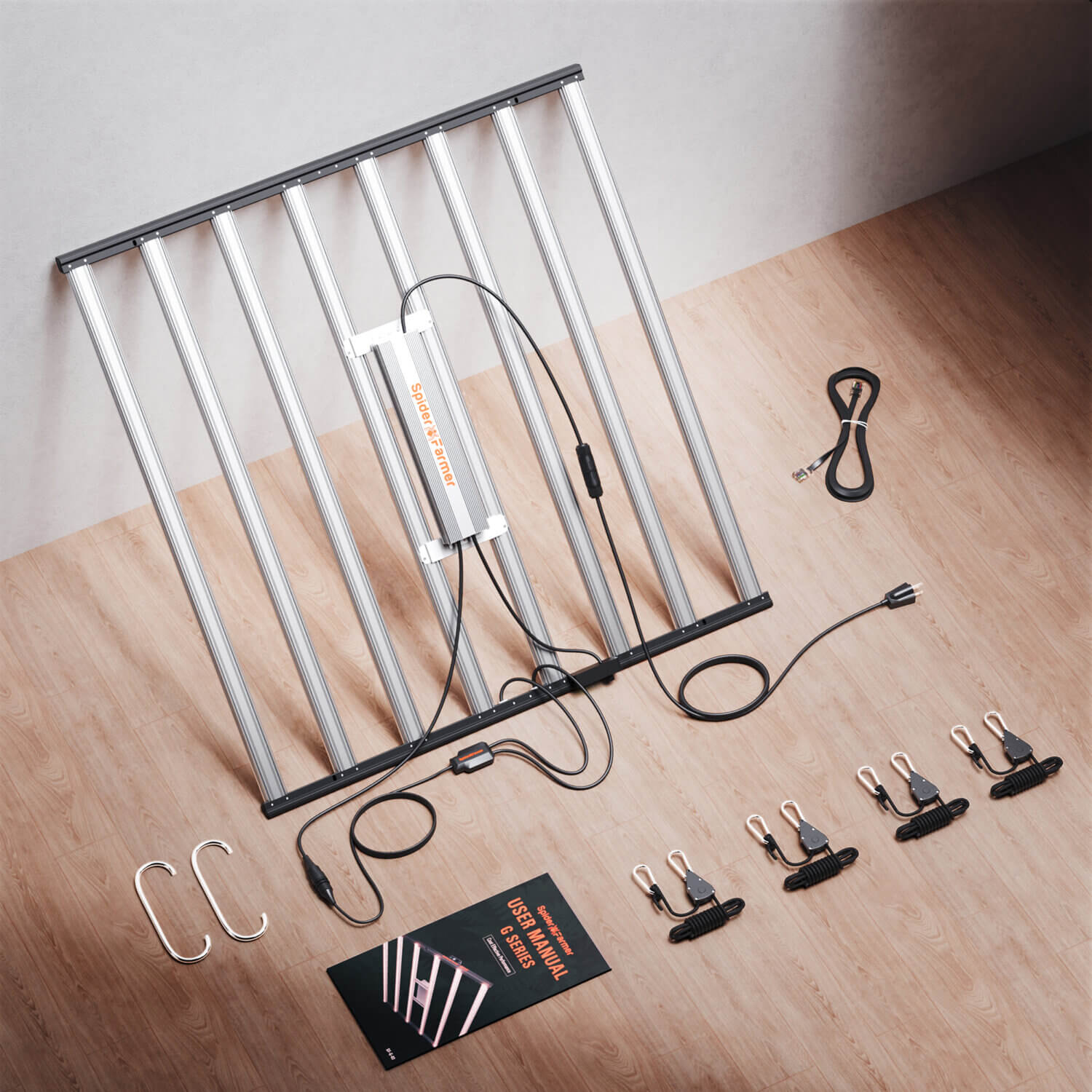 Alternative view of Spider Farmer® G1000W WiFi & Bluetooth App-Controlled LED Grow Light Full Spectrum